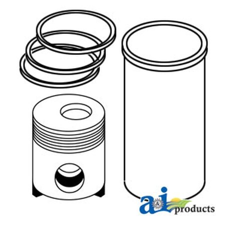 Aftermarket Piston Liner Kit A-U5MK0142